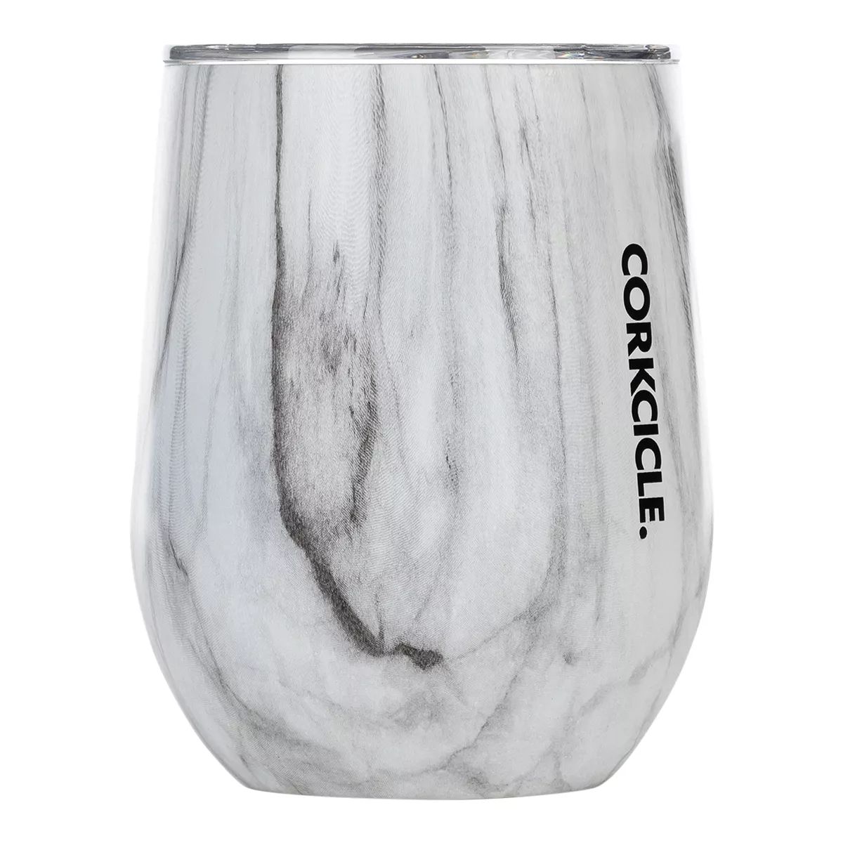Corkcicle Stemless 12 oz Wine Tumbler, Sliding Lid, Insulated Stainless Steel