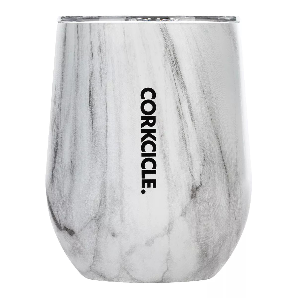 Corkcicle Stemless 12 oz Wine Tumbler, Sliding Lid, Insulated Stainless Steel