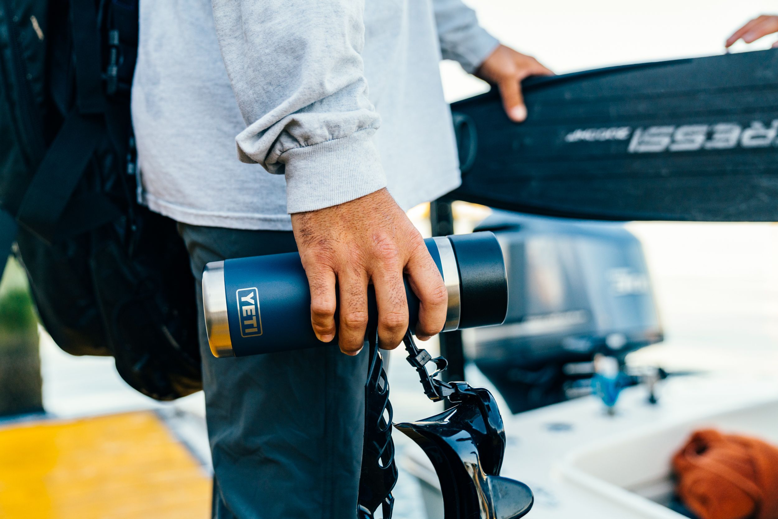 YETI Rambler® Bottle HotShot™ Cap Front_Flat