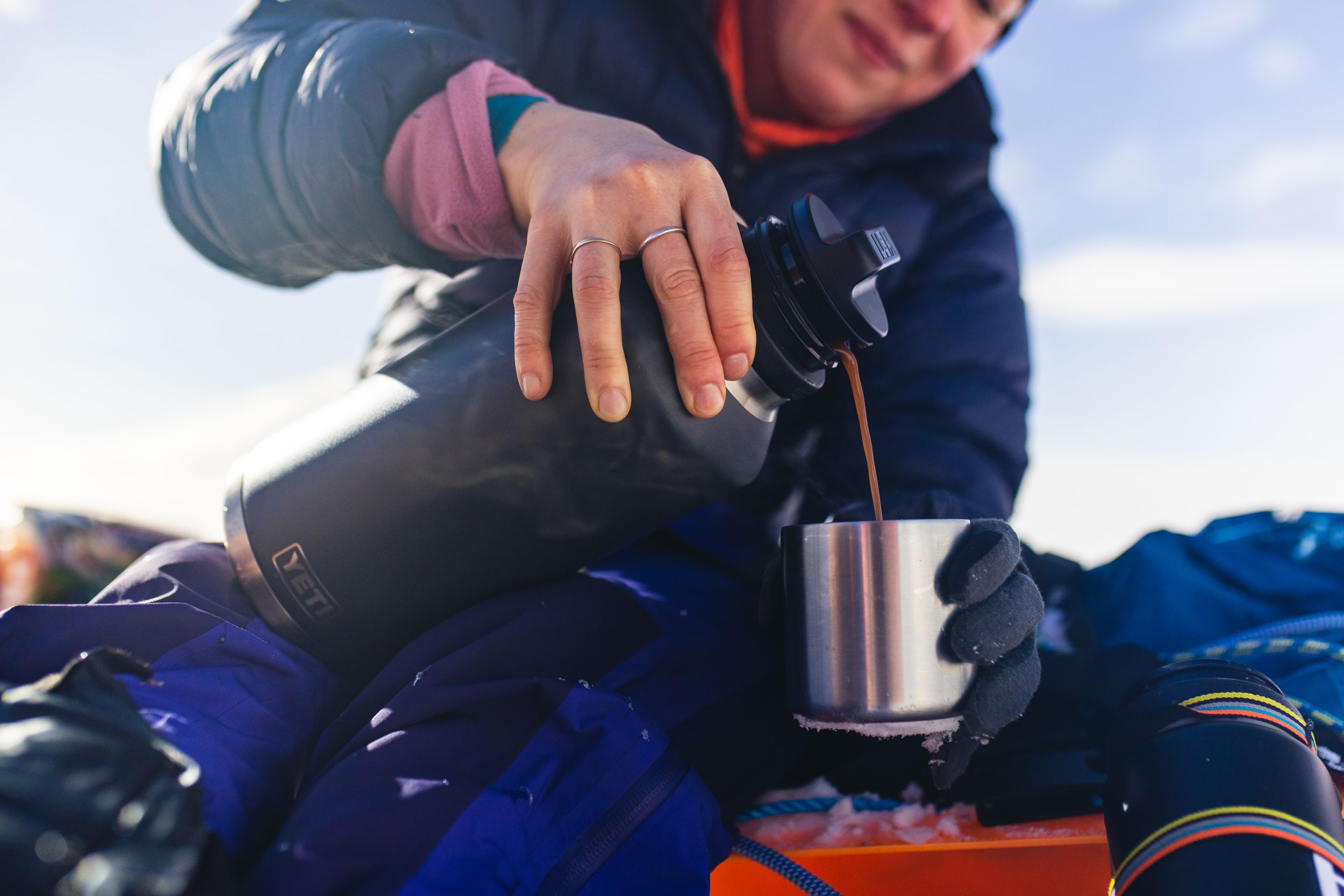 YETI Rambler® 5 oz Cup Cap Front_Flat