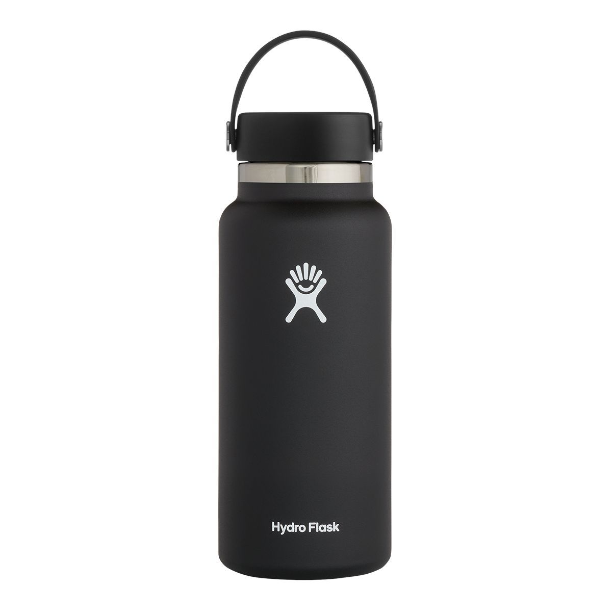 Hydroflask Wide Mouth 32 oz Water Bottle Screw Cap Insulated Stainless Steel