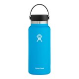 Hydro Flask Wide Mouth 32 oz Insulated Stainless Steel Water Bottle with Screw Cap Front_Flat