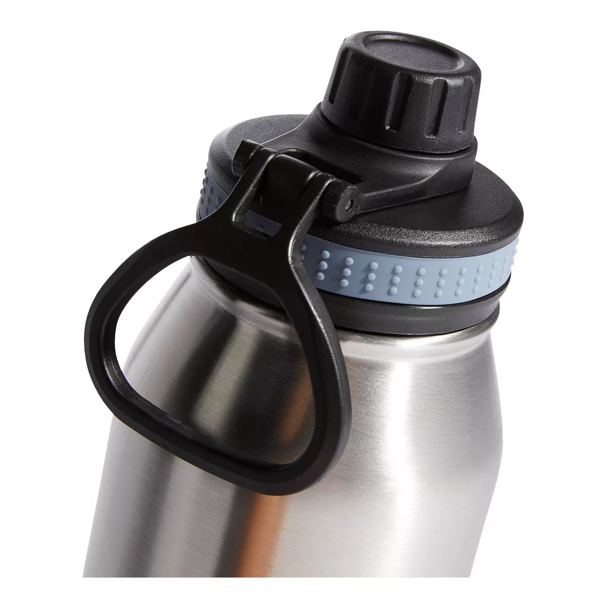 adidas 32 oz Water Bottle, Spout Lid, Insulated Stainless Steel CloseUp
