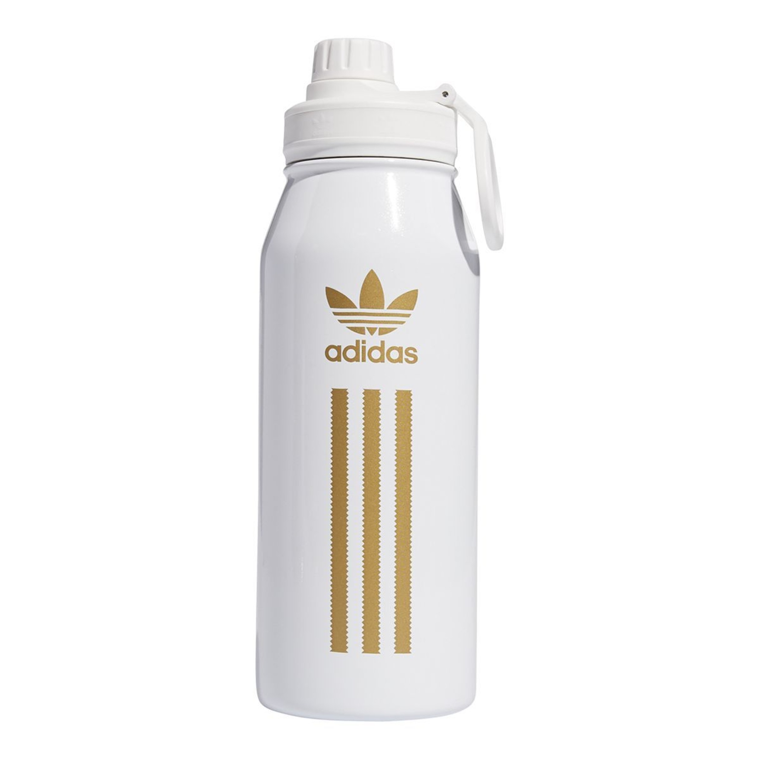 adidas Originals 32 oz Water Bottle, Spout Lid, Insulated Stainless Steel Side_Left