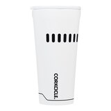 Corkcicle 16 oz Tumbler, Sliding Lid, Insulated Stainless Steel Front_Flat