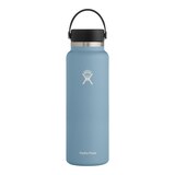 Hydro Flask Wide Mouth 40 oz Stainless Steel Water Bottle with Screw Cap Front_Flat