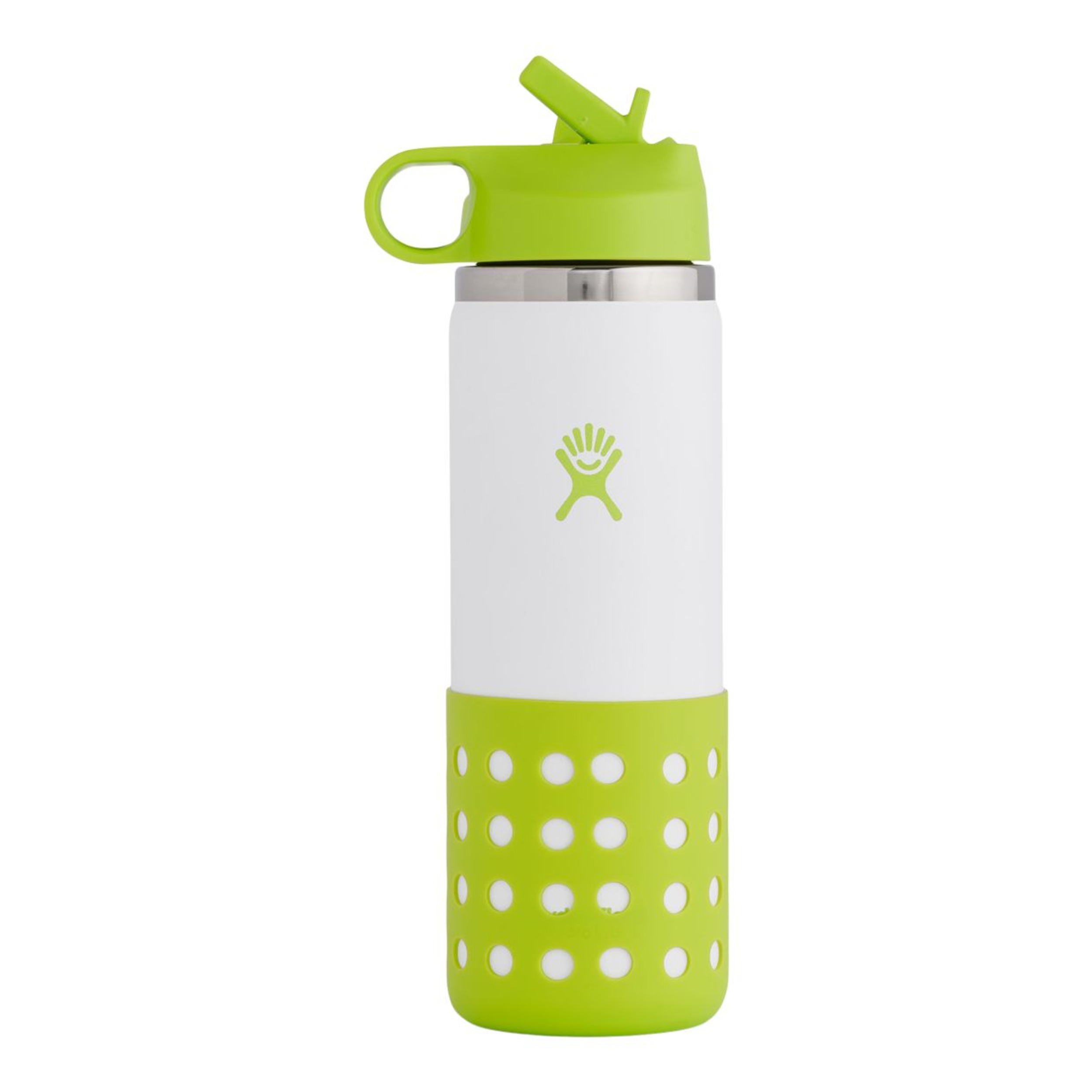 Hydro Flask Kid's Wide Mouth 20 oz Insulated Stainless Steel Water Bottle with Screw Cap Side_Right