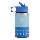 Hydroflask Kids Wide Mouth 12 oz Water Bottle, Straw Lid, Insulated Stainless Steel Side_Right