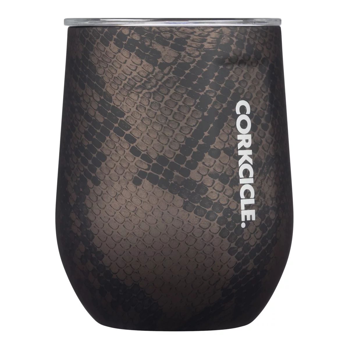 Corkcicle Stemless 12 oz Insulated Stainless Steel Wine Tumbler with Sliding Lid