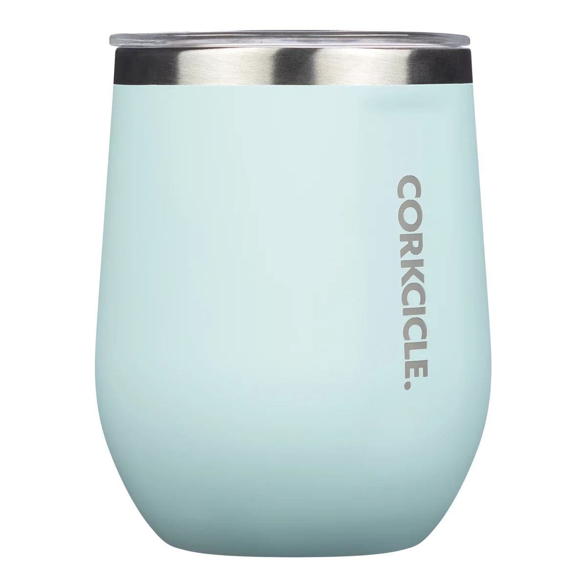 Corkcicle Stemless 12 oz Wine Tumbler, Sliding Lid, Insulated Stainless Steel