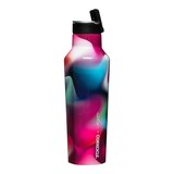 Corkcicle Sport Canteen 20 oz Water Bottle , Straw Lid, Insulated Stainless Steel Front_Flat