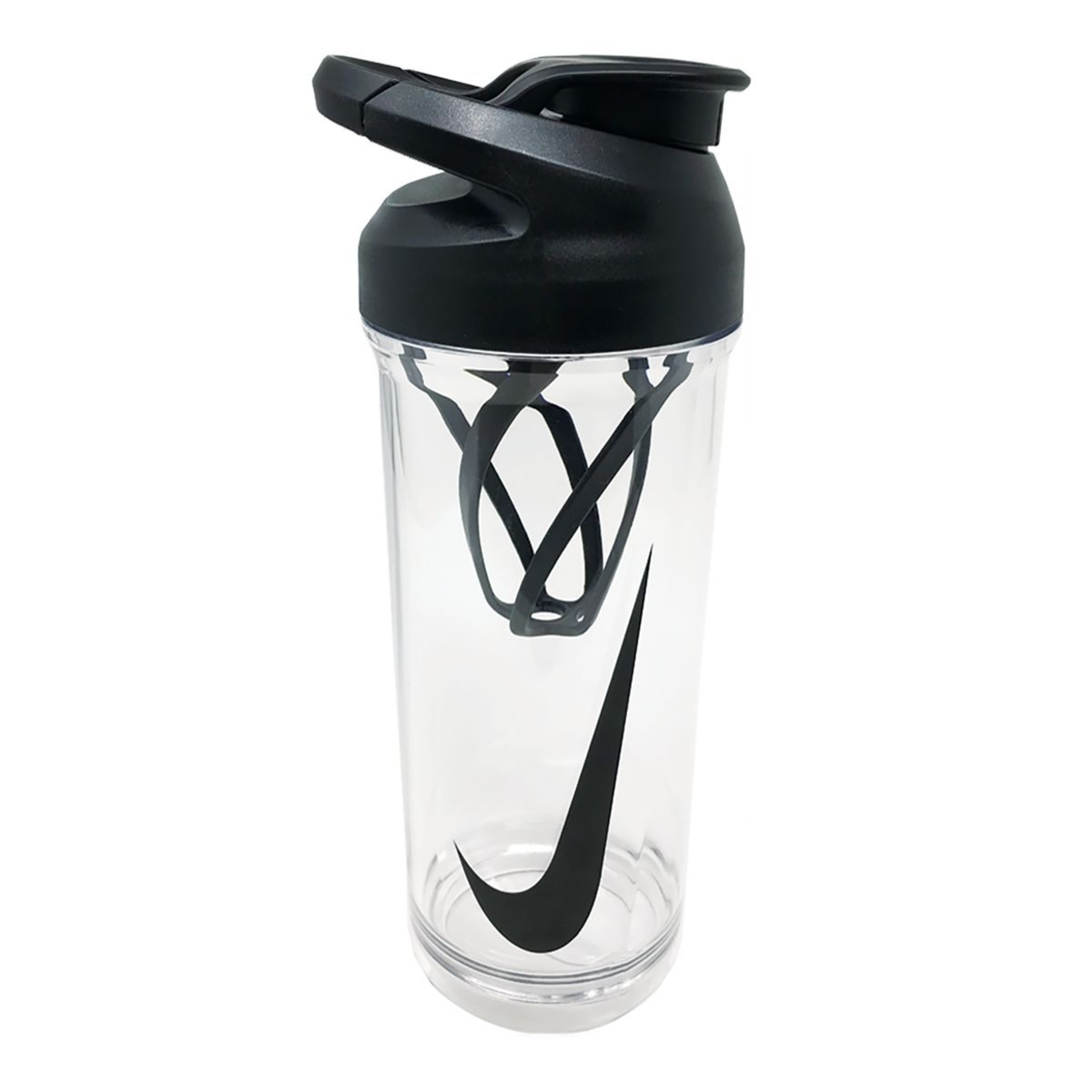 Nike TR Hypercharge 24 oz Shaker/Blender Bottle, Spout Lid, Plastic, Odor Resistant