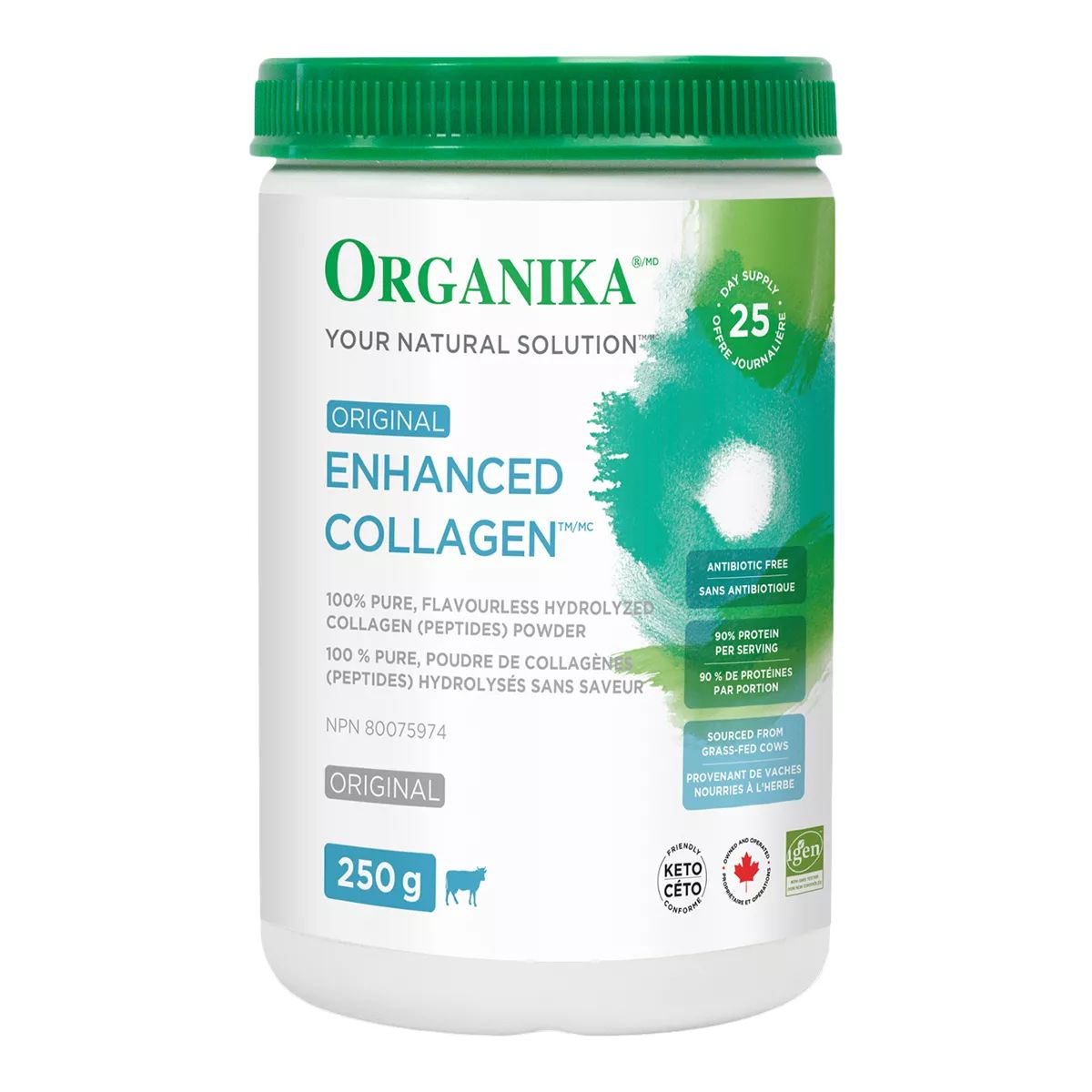 Image of Organika Enhanced Collagen Powder - 250g