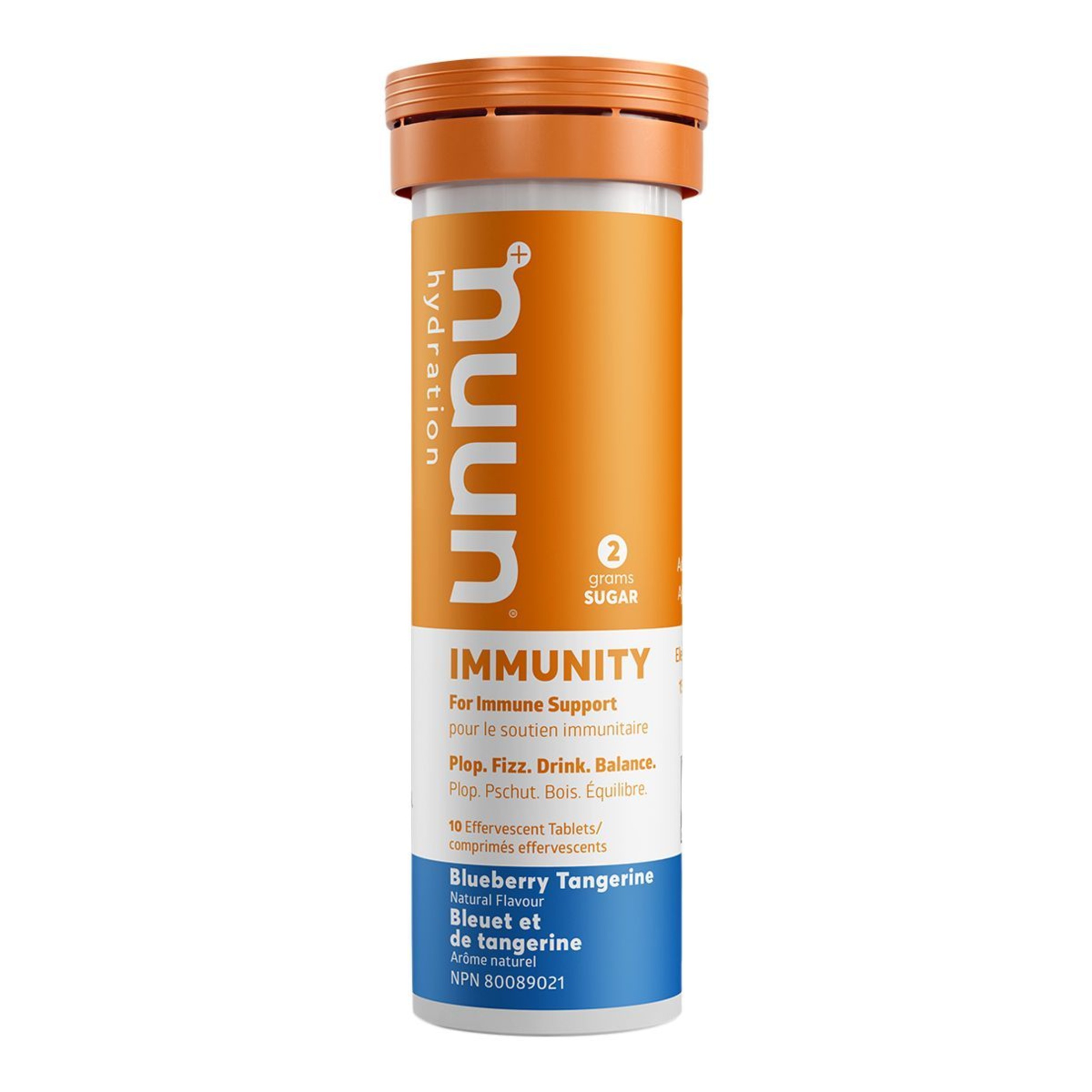 Nuun Blueberry Tangerine Immunity Tablets Front_Flat