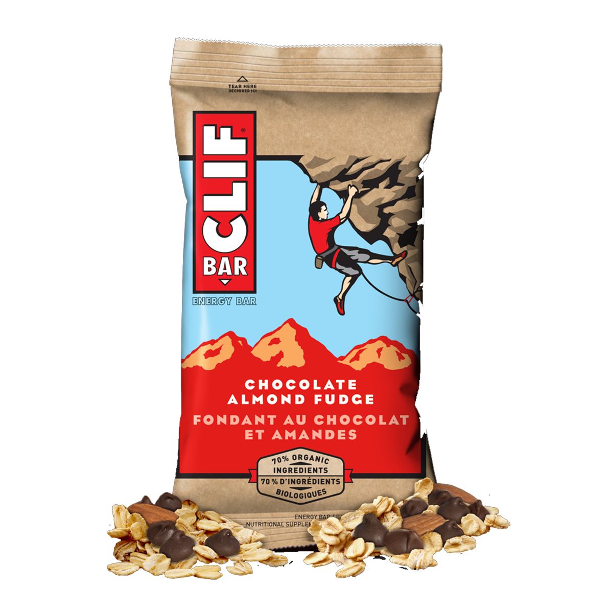 Clif Bar Chocolate Almond Fudge Atmosphere