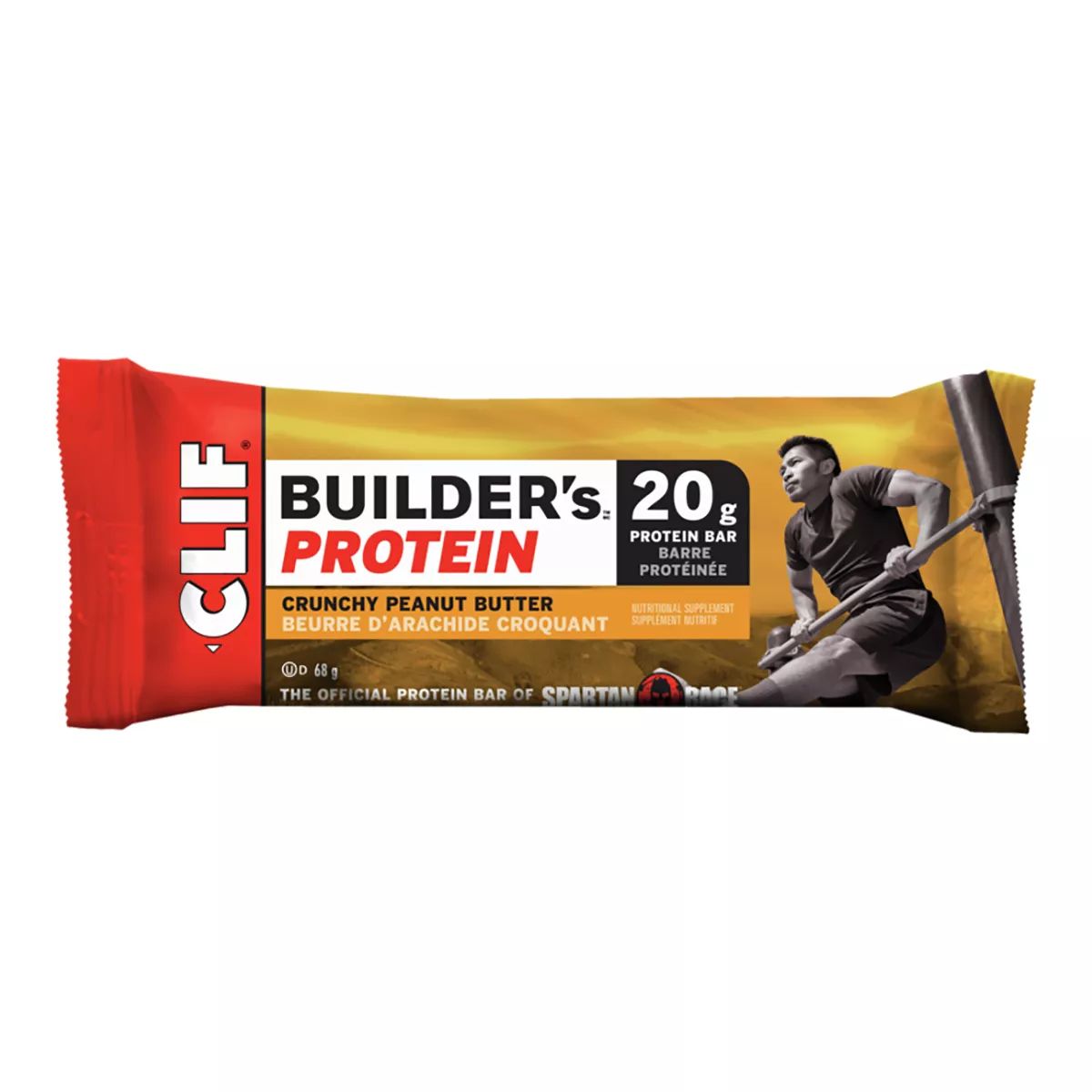Clif Builders Peanut Butter Front_Flat