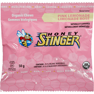 Honey Stinger Chew Pink Lemonade