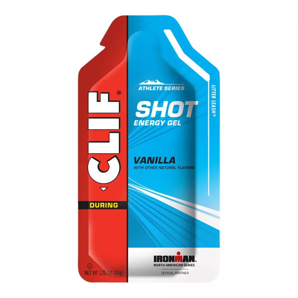 Clif Shot Energy Gel Viva Vanilla Front_Flat