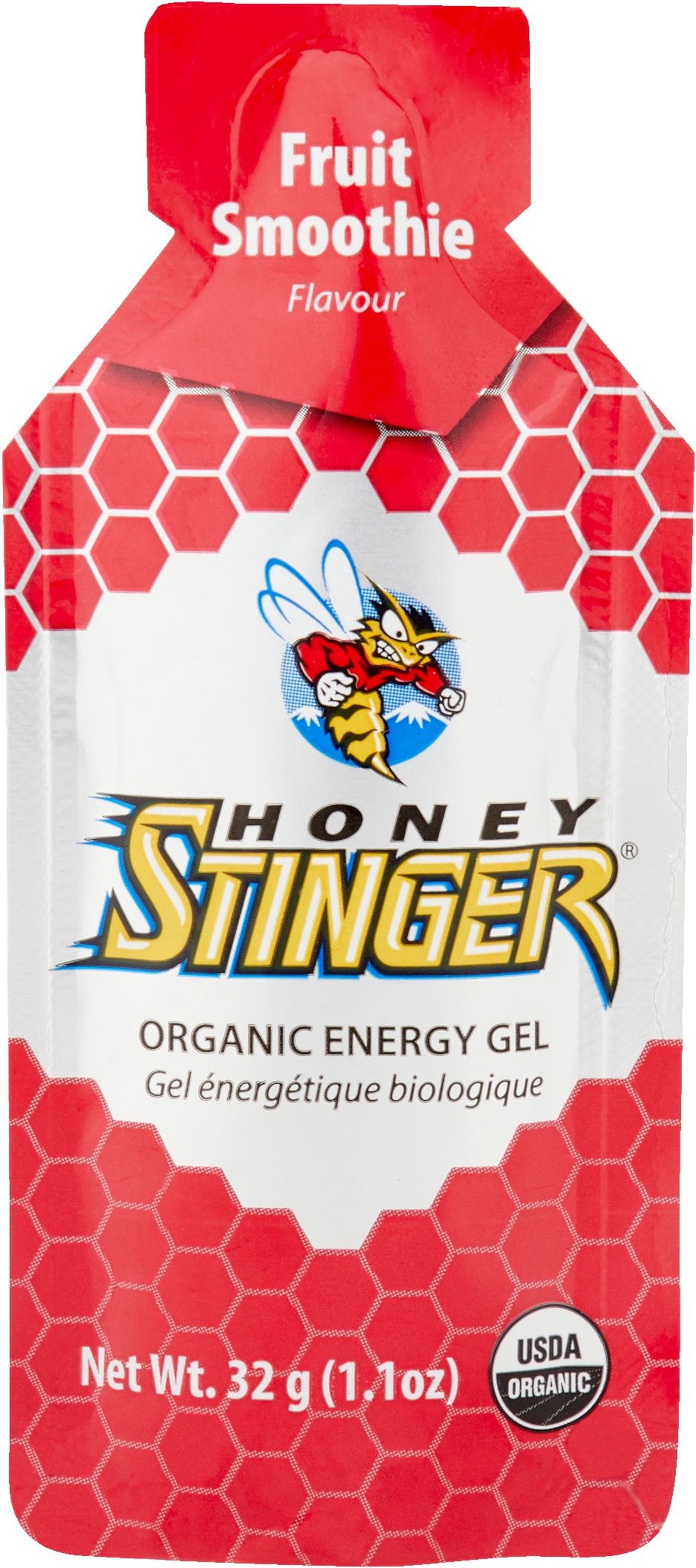 Honey Stinger Energy Gel Packets Fruit Smoothie Front_Flat