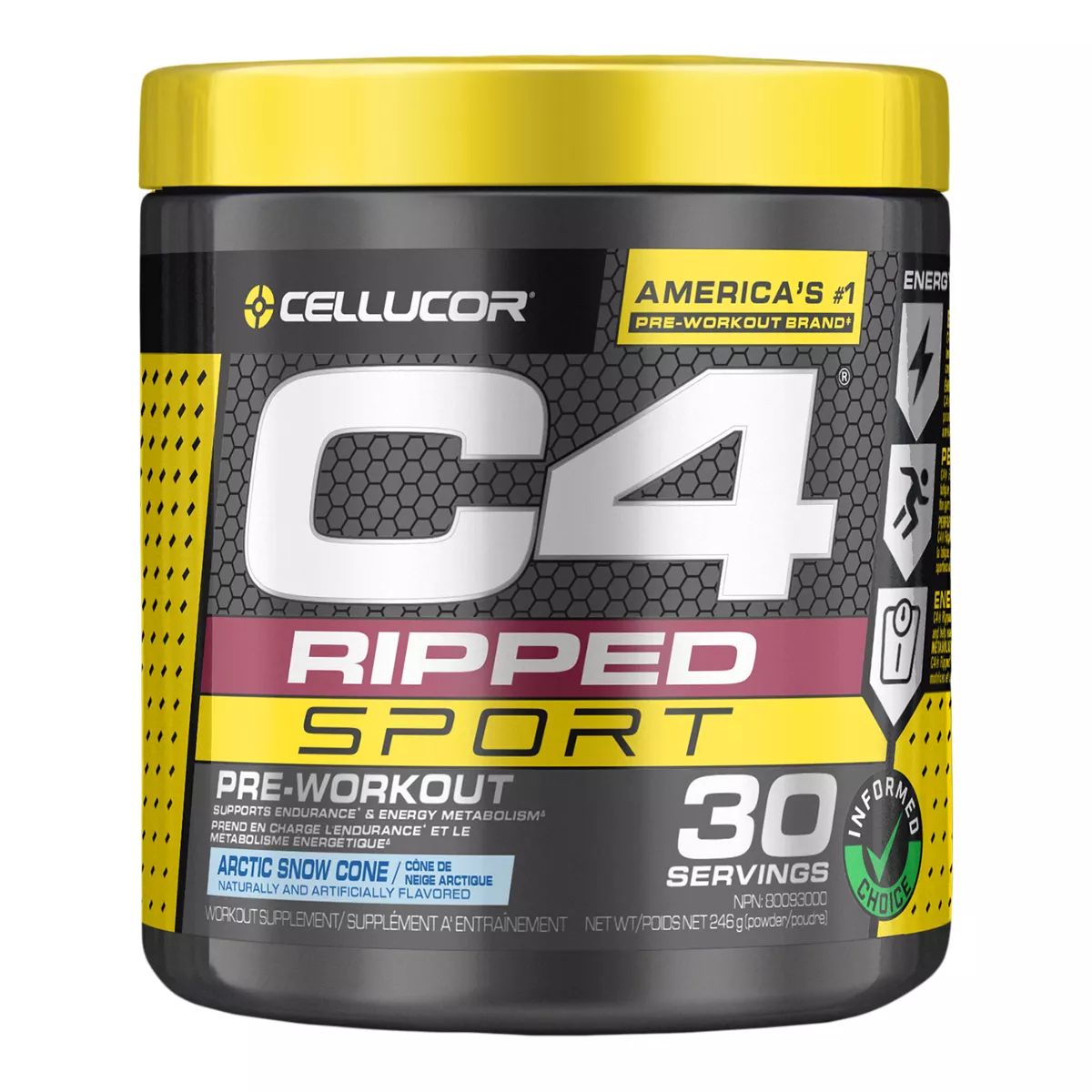 C4 Sport Strawberry Watermelon Pre Workout
