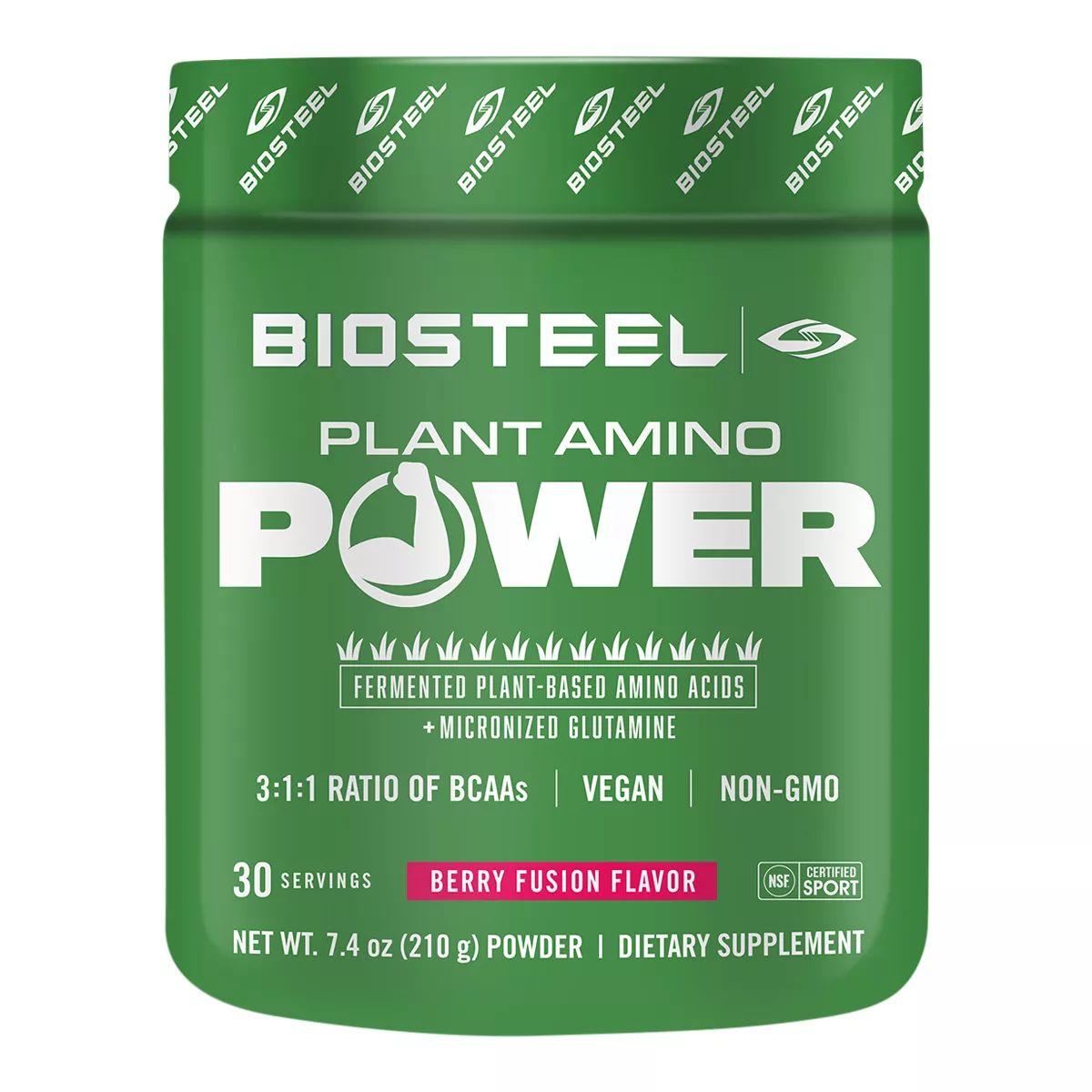 BioSteel Plant Amino Power - Berry Fusion Front_Flat