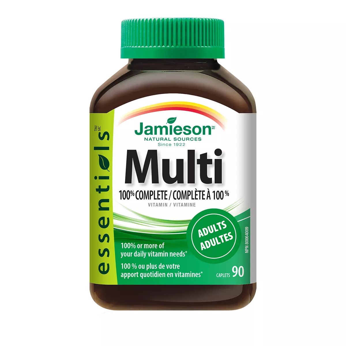 Jamieson Unisex Multi 100 Complete Multivitamin for Adults