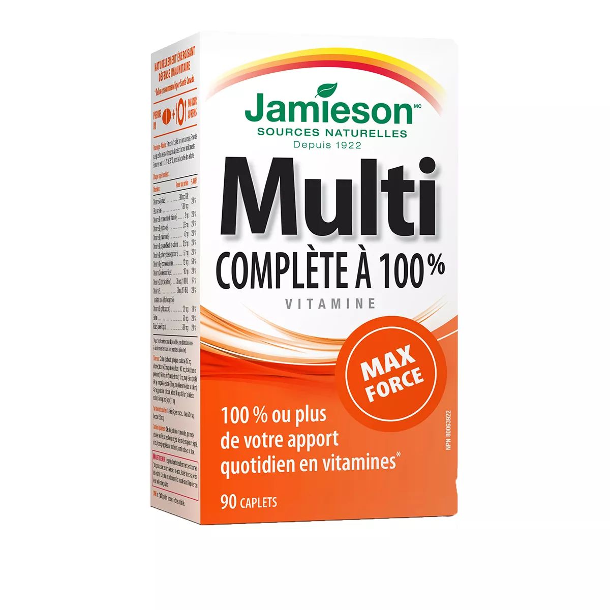 Image of Jamieson 100% Complete Multivitamin for Adults Max Strength