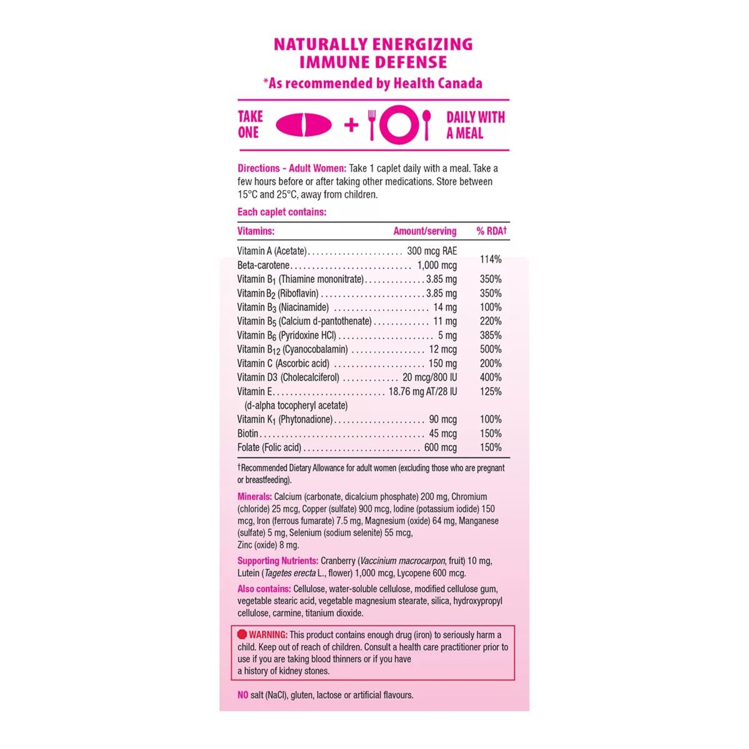 Jamieson 100 Complete Multivitamin for Women SportChek