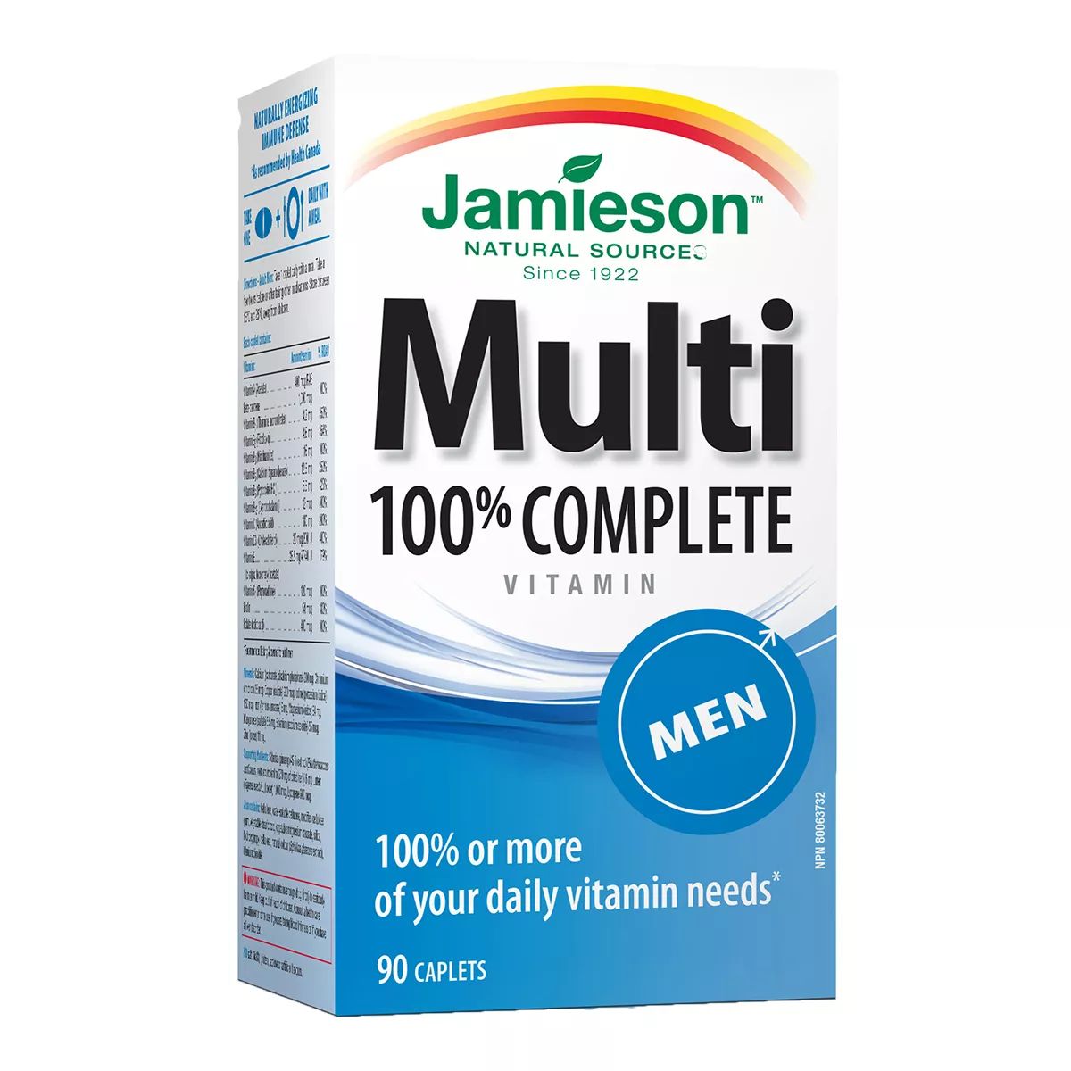 Jamieson 100% Complete Multivitamin for Men