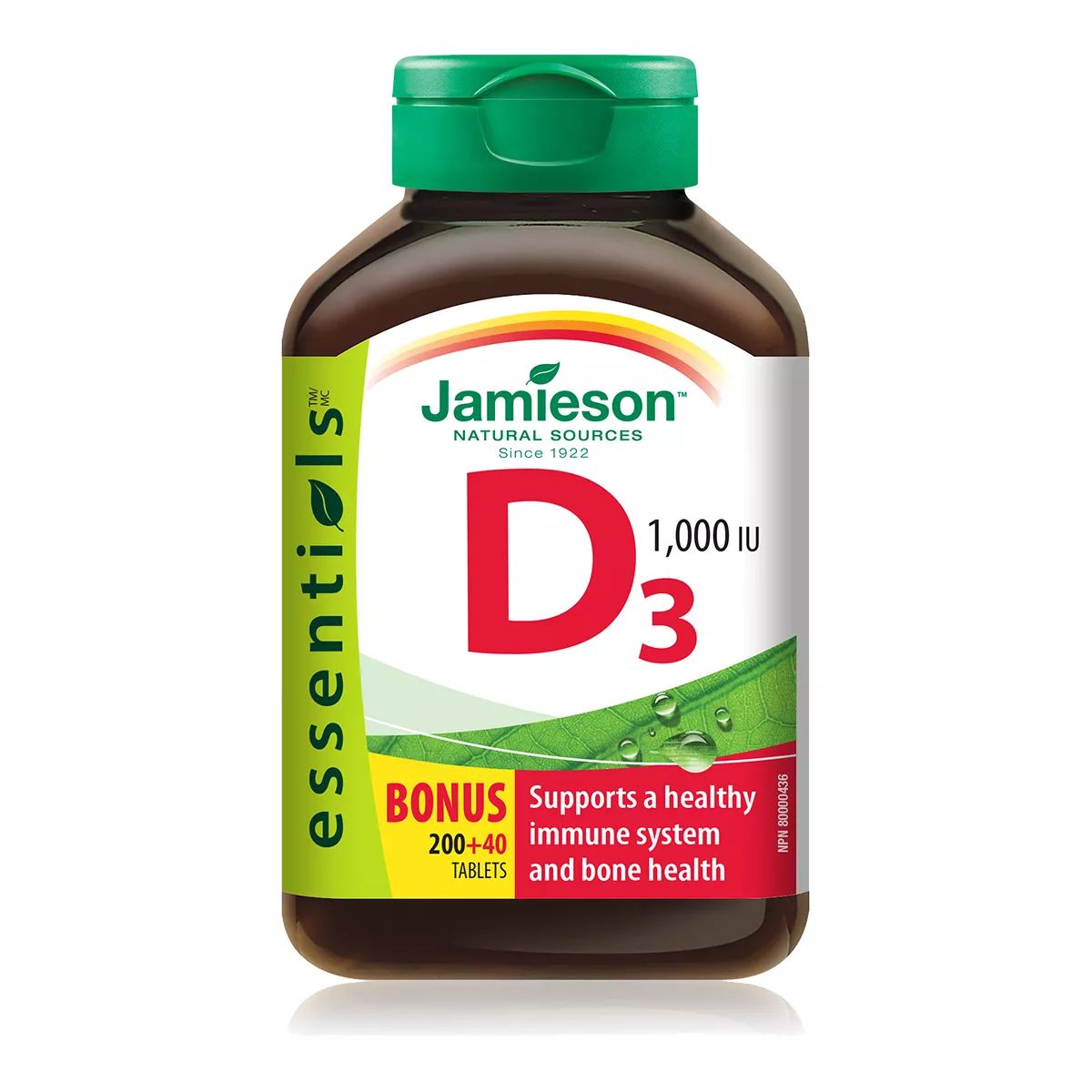 Jamieson Essentials D 1000Iu Bonus