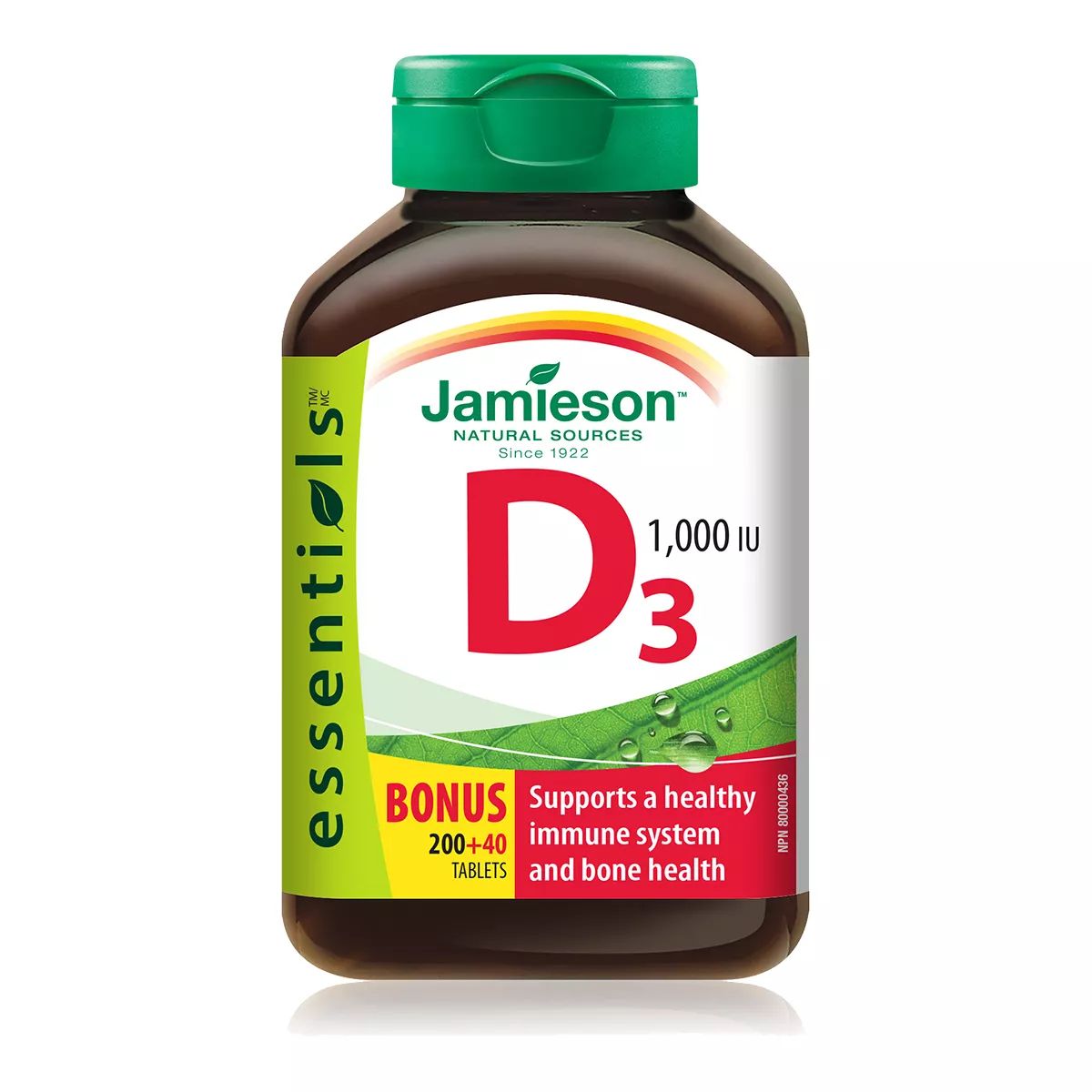 Image of Jamieson Essentials D 1000Iu Bonus