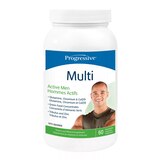 Progressive Active Men's MultiVitamin 60 Caplets Front_Flat
