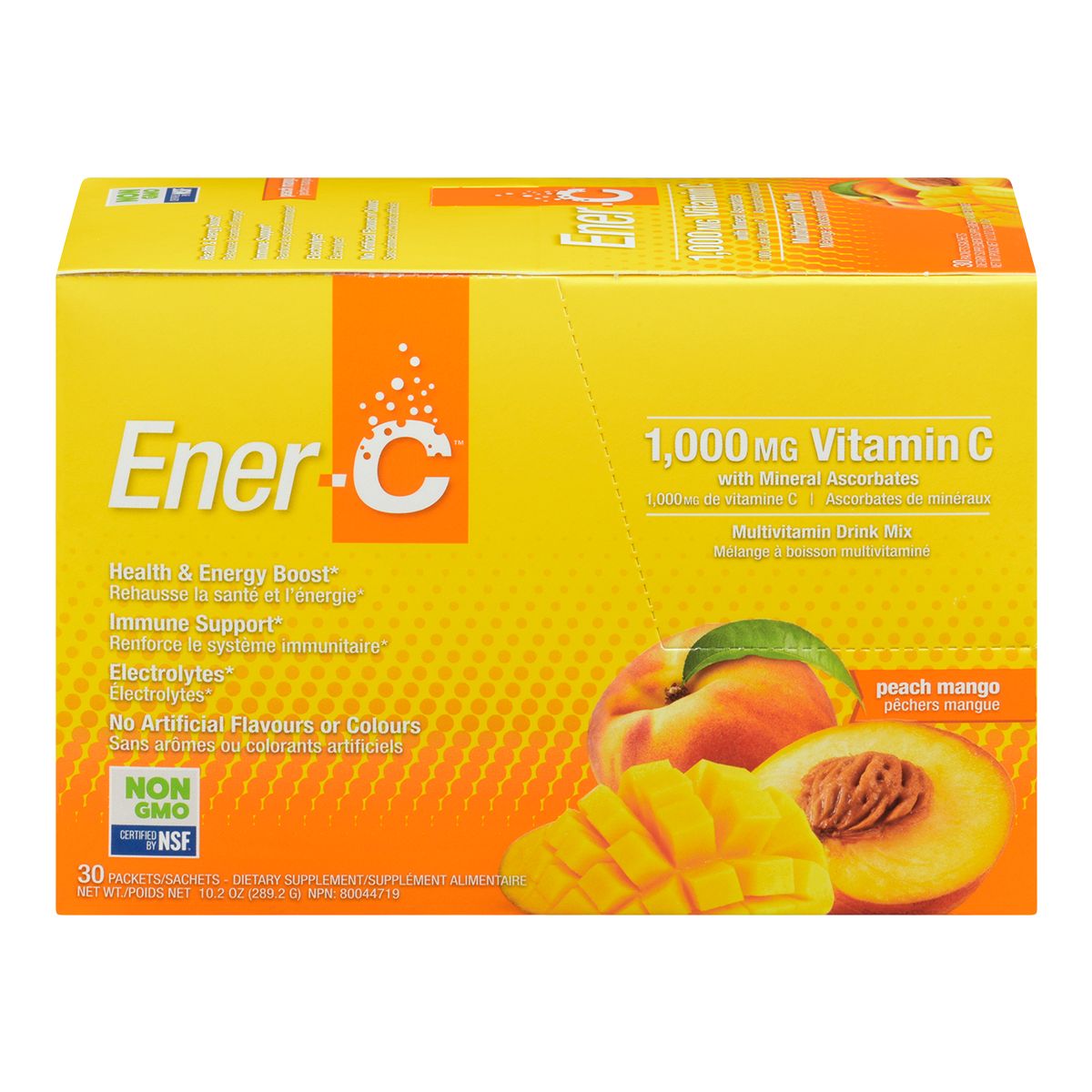 Image of Ener-C Vitamin C Peach Mango 30 Pack 1000 Mg