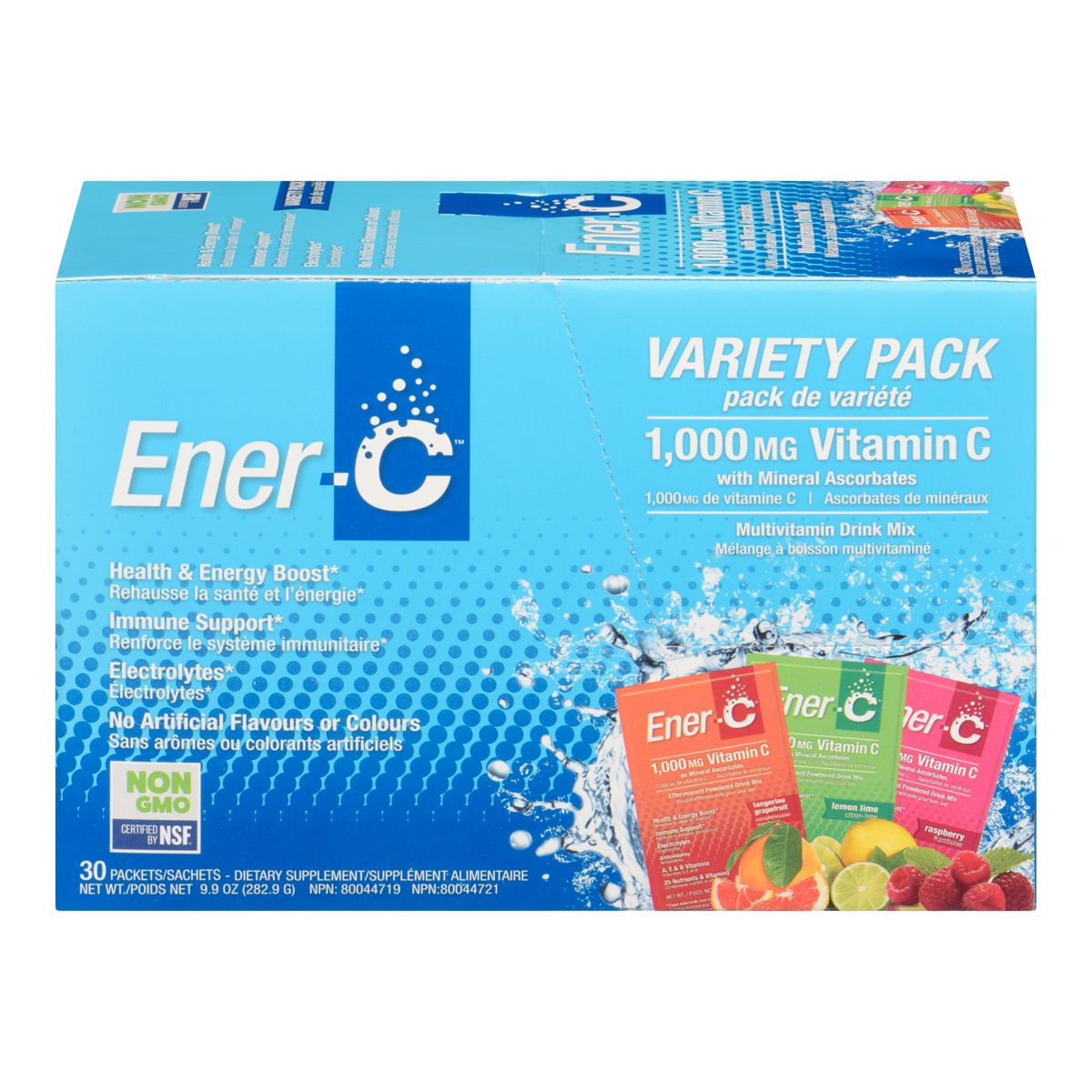 Ener-C Variety Pack Multivitamin 30 Pack Drink Mix