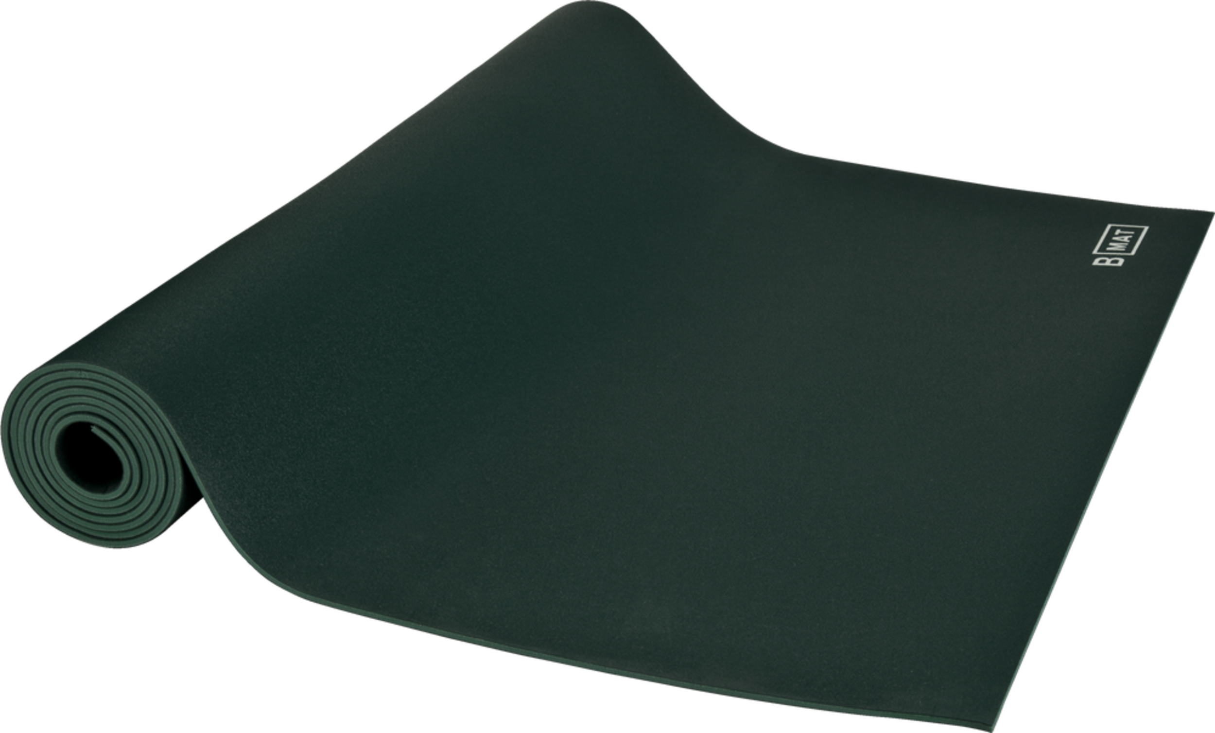 B Yoga B MAT Everyday Yoga Mat, 4mm, Rubber, Superior Grip Front_Angled_Right