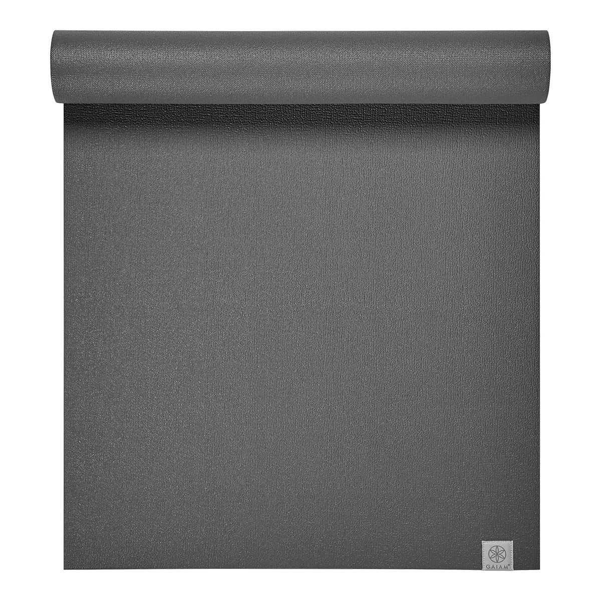 Gaiam Studio Select All Purpose Yoga Mat, 5mm, Lightweight, Non-Slip Overhead_Flat