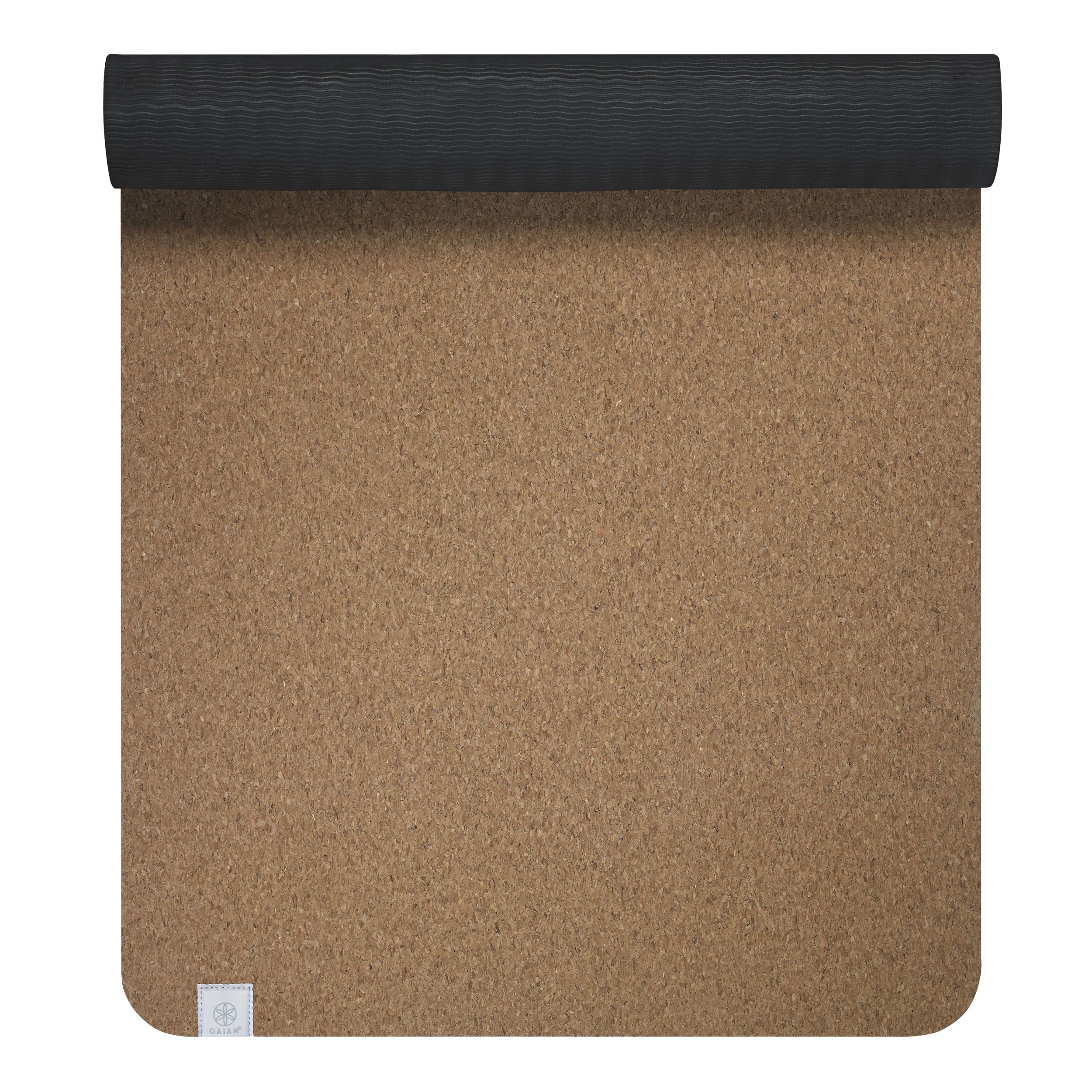 Gaiam Studio Select Non Slip 68 Inch Yoga Mat Overhead_Flat