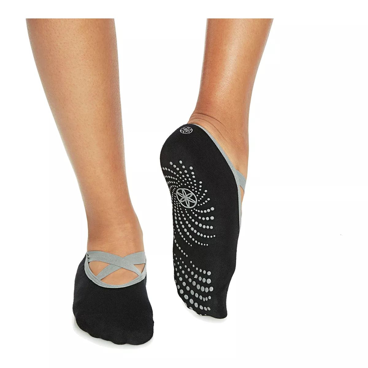 Image of Gaiam Studio Select Yoga-Barre Socks - Black