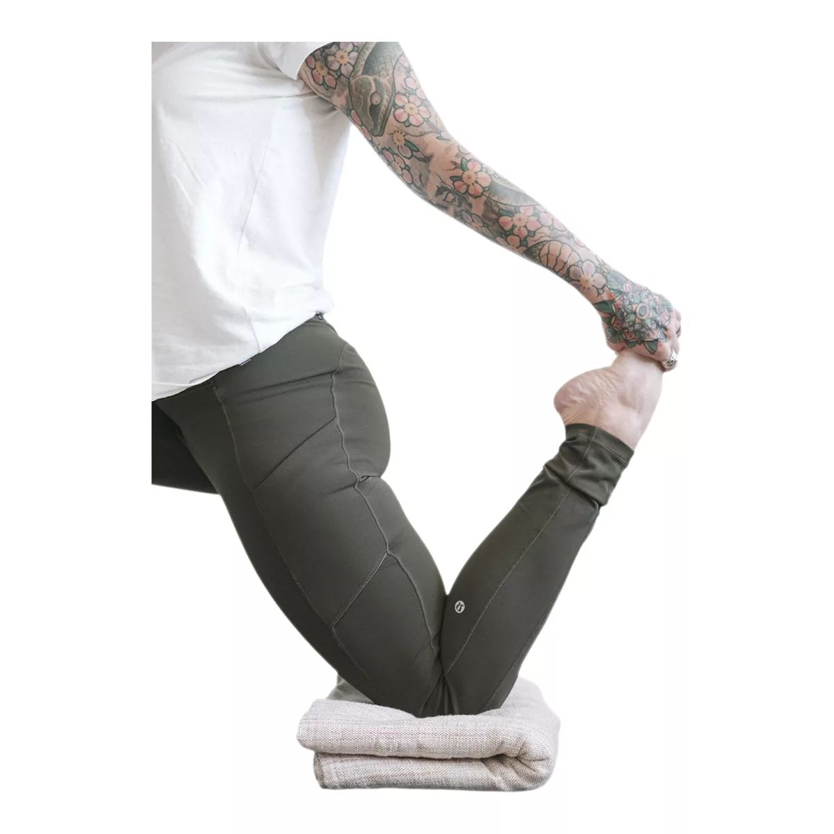 Yoga Cloth - Cotton/Spandex Knit - Black - Stonemountain