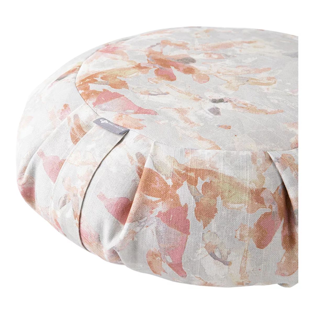 Halfmoon Round Meditation Cushion - Sfumato CloseUp