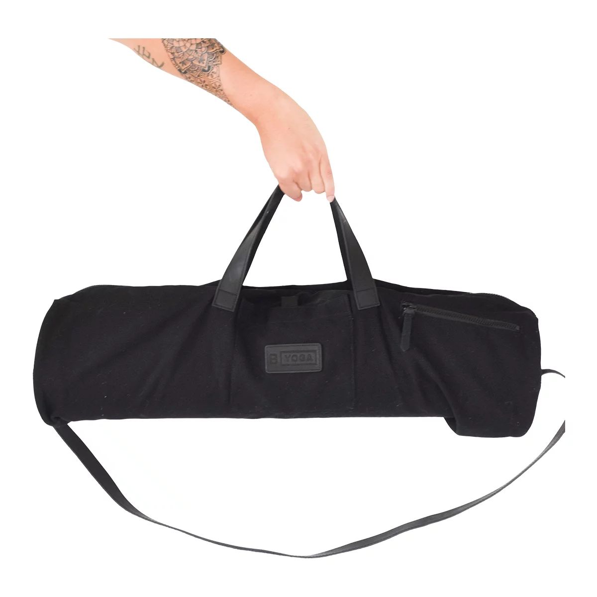 B Yoga The Mat Duffle Front_Flat