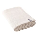 Halfmoon Melange Cotton Yoga Blanket Front_Angled_Right