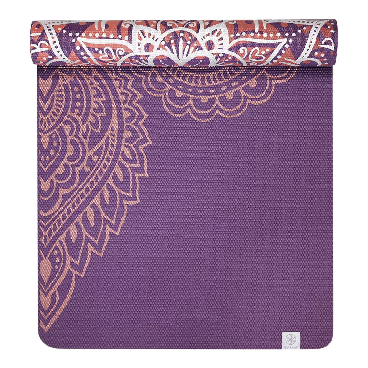 Gaiam Studio Select Premium Yoga Mat, 6mm, PVC, Reversible