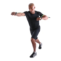 PTP Powertube+ Resistance Tube – Medium Front_Angled_Left
