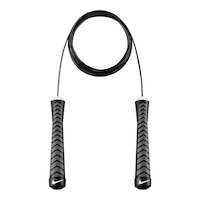 Nike Intensity Speed Rope - Black/Grey/White Overhead_Flat