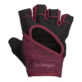 Harbinger Flex Fit Women's Glove Merlot Back_Flat