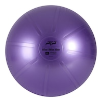 PTP CoreBall Gym Ball - 55 cm/Pearl Violet Front_Flat