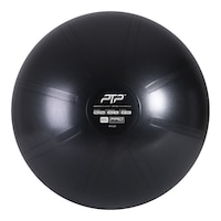 PTP CoreBall Gym Ball - 65 cm/Onyx Black Front_Flat