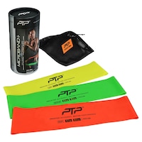PTP MicroBand+ Pack - Light, Medium & Heavy Resistance Loops Composite_or_Mixed