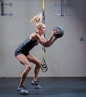 TRX 10 lb Slam Ball, Weight, Home Gym